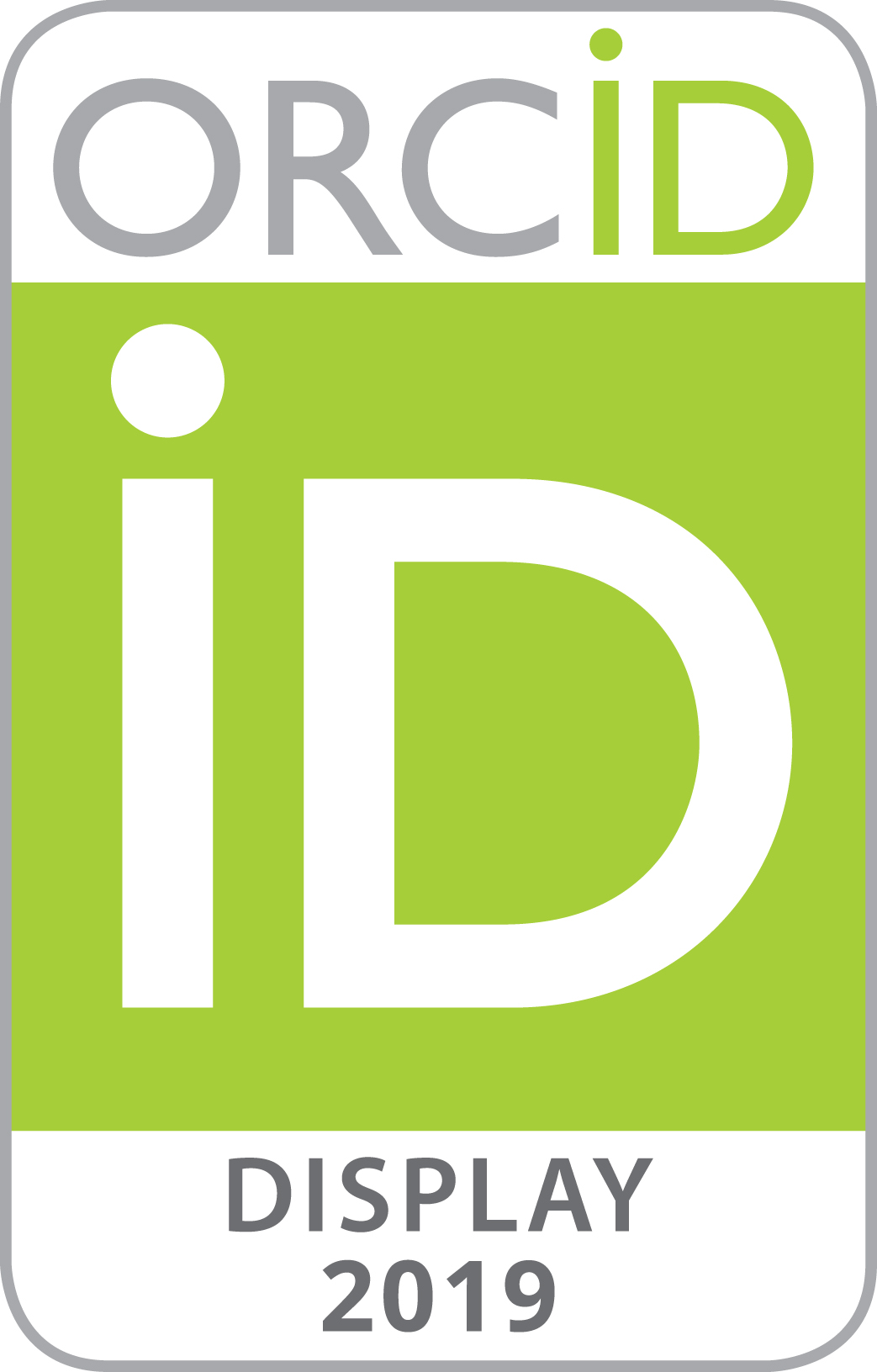 ORCID AUTHENTICATE DISPLAY 2019